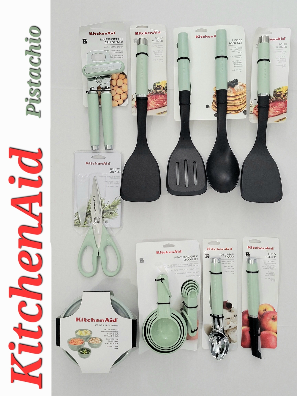 KitchenAid Pistachio 21-Piece Tool Set